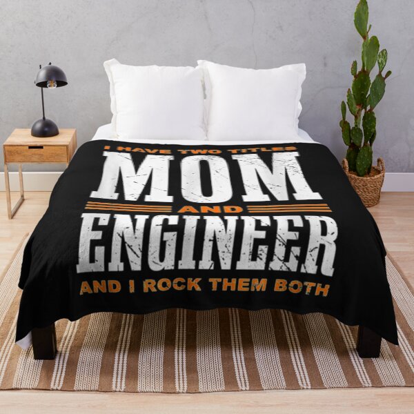 Item preview, Classic I Have Two Titles Mom Engineer Builder Gift   designed and sold by MarthaWard88.