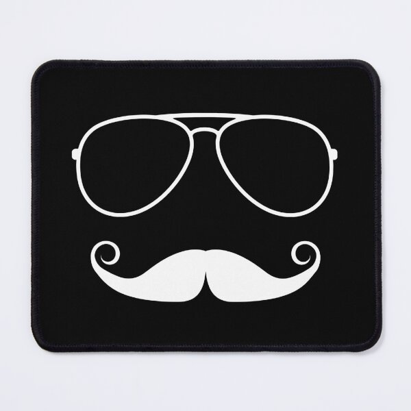 Item preview, Aviator Moustache - Aviator Mustache - Aviator Glasses designed and sold by TeeRock.