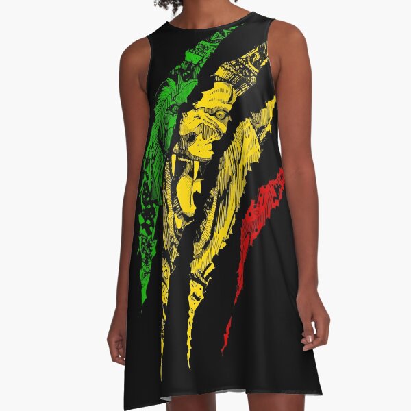 Bob Marley Dresses Redbubble