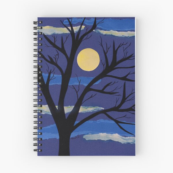 Item preview, Moonlight through the trees designed and sold by Mahli's  Artful Whimsy.