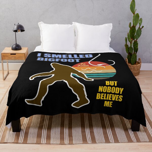 Item preview, Funny Bigfoot Iowa Smelled Bigfoot Nobody Believes Me designed and sold by artfulnotebook.