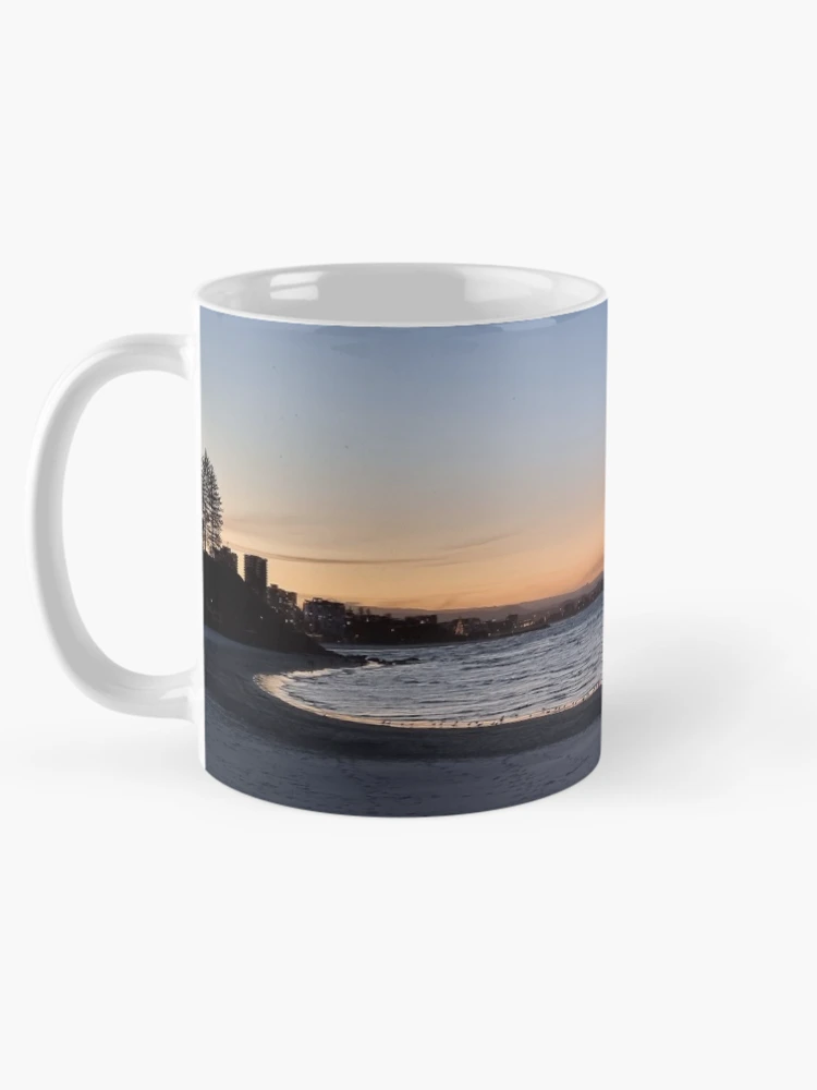 Thumbnail 5 of 6, Coffee Mug, Snapper Rocks Sunset designed and sold by FangFeatures.