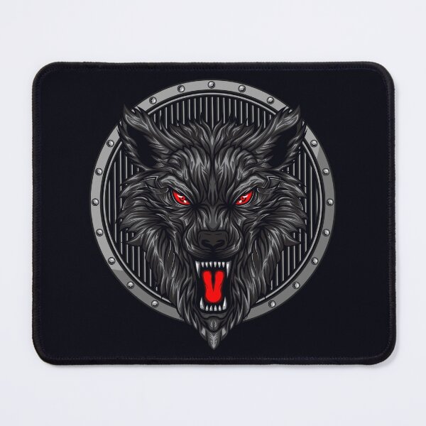 Item preview, Artistic Angry Wolf Head Portrait - unique design designed and sold by Froyd Wess.