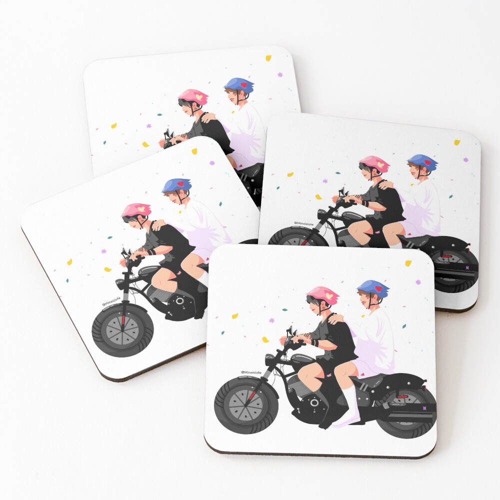 Item preview, Coasters (Set of 4) designed and sold by MinaIsLate.