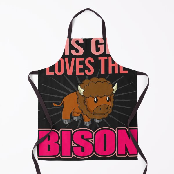 Item preview, This Girl Loves The Bison Bufallo Premium T-Shirt designed and sold by JesseMcLaughli.