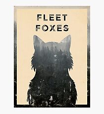 Fleet Foxes Fotodruck