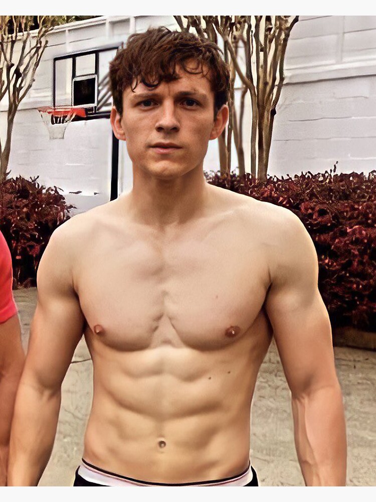 I fare nøgen Retouch Tom Holland Shirtless" Sticker for Sale by rusto1 | Redbubble