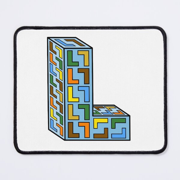 Item preview, Letter L (blue) designed and sold by artfulnotebook.