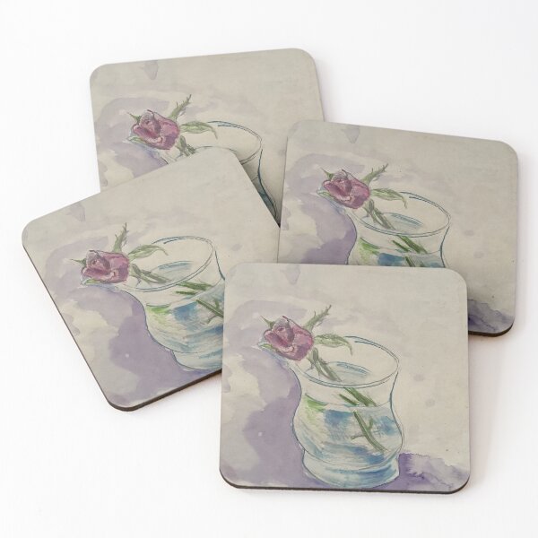 Item preview, Rose in glass designed and sold by Jacinta hunt.