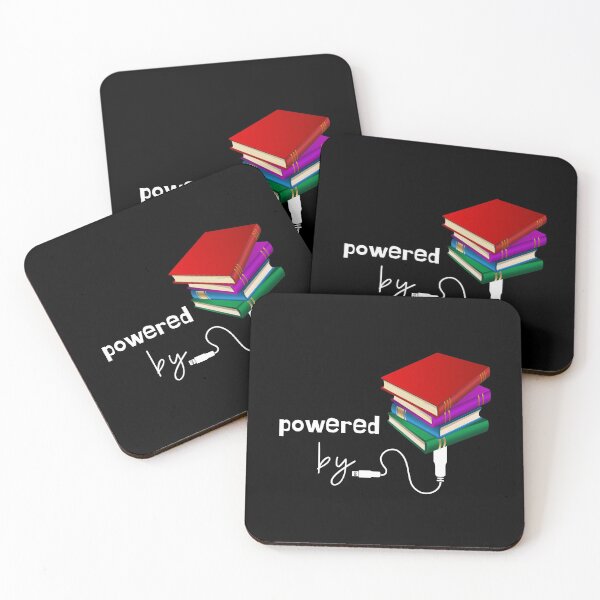 Item preview, Powered by Books designed and sold by leBoosh-Designs.