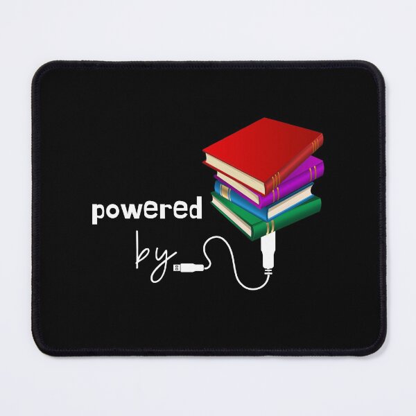 Item preview, Powered by Books designed and sold by leBoosh-Designs.