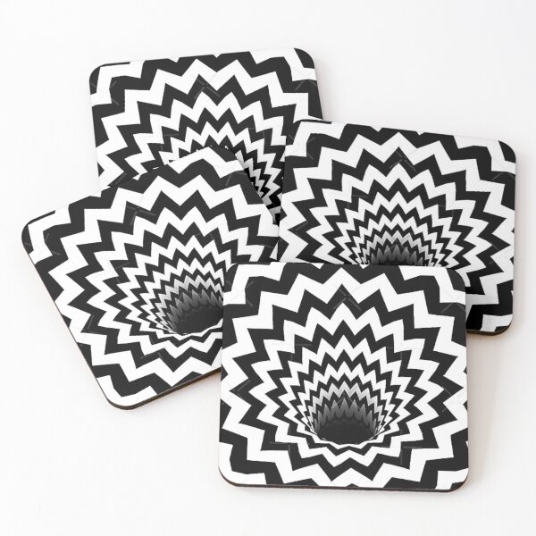Item preview, Optical Illusion Black n White Hole designed and sold by PoppyPrintShop.