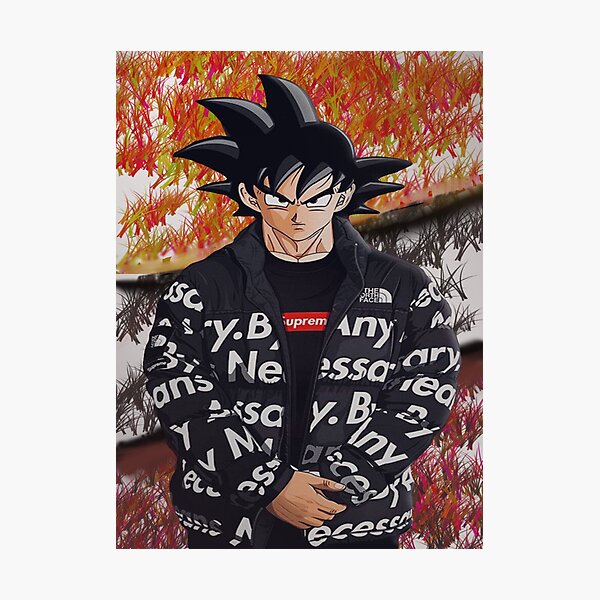 Black Goku Supreme Wallpaper Poster 2021 Custom Poster Print Wall Decor