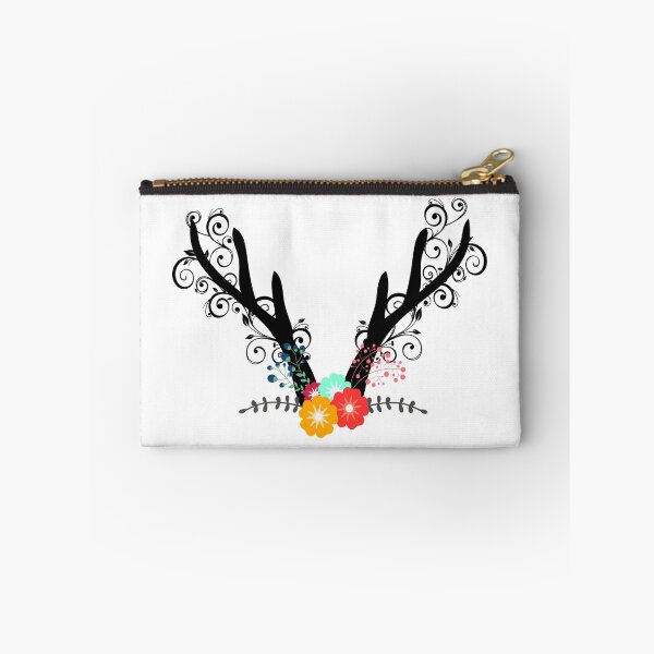 Item preview, Floral antler designed and sold by adiosmillet.