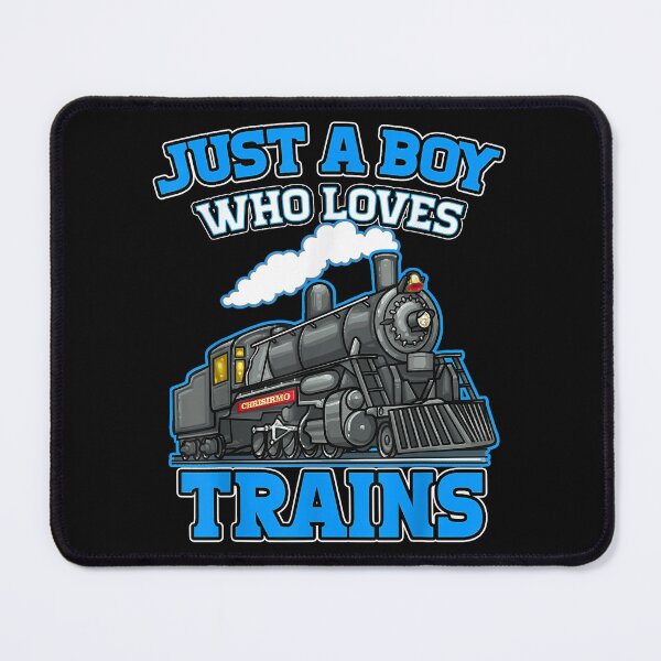 Item preview, Just A Boy Who Loves Trains Funny Boys Trains designed and sold by spherevilla.
