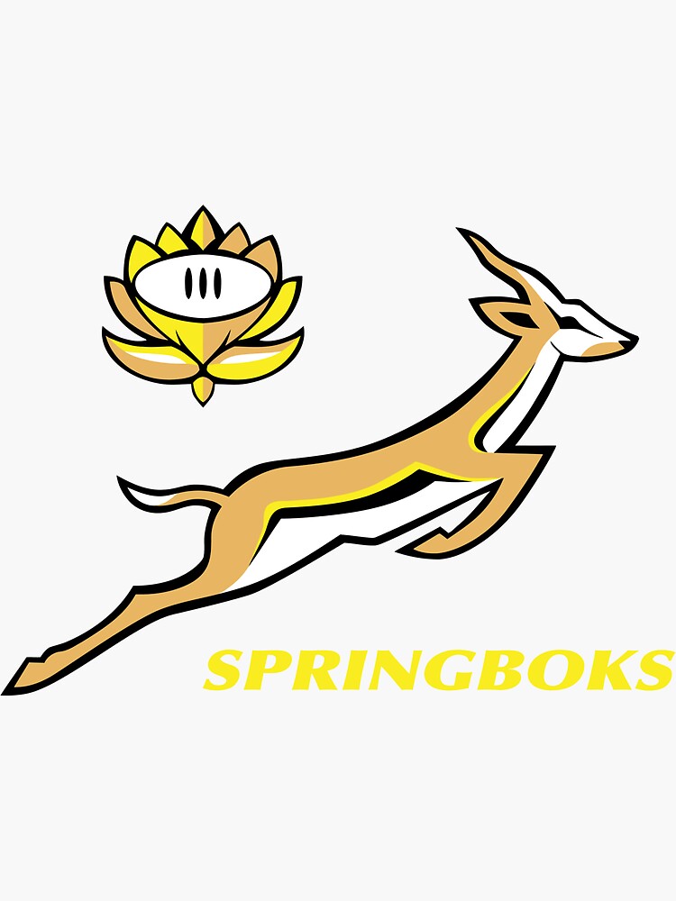 Stronger Together Springbok Bokke South Africa Rugby Sticker For Sale By Rubiesrsrp Redbubble 6832