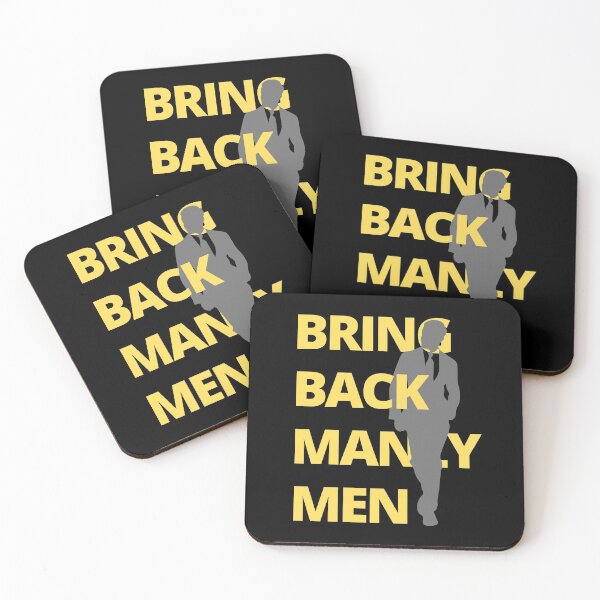 Item preview, Bring Back Manly Men designed and sold by JockArts.