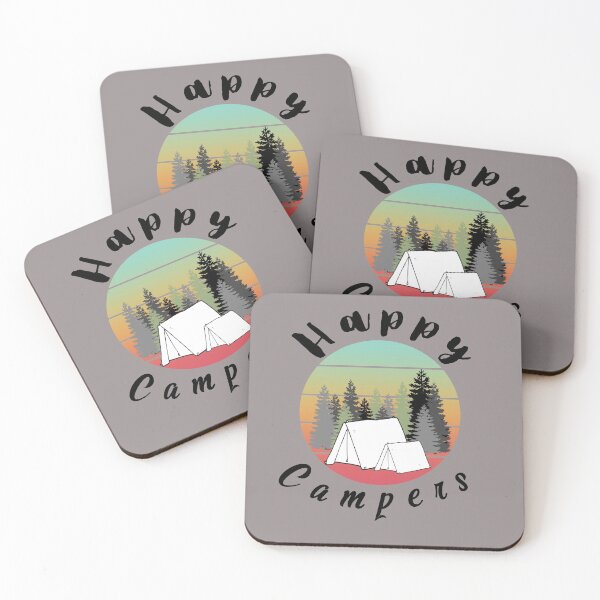 Item preview, Happy campers. mountains designed and sold by BronikowskiART.