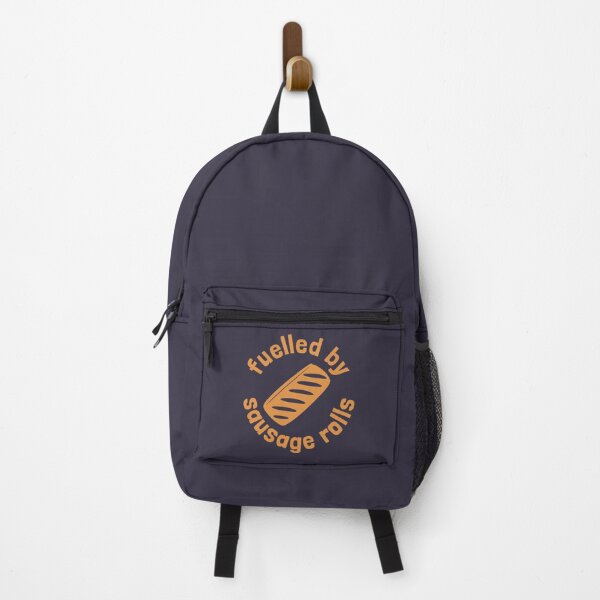 Item preview, Fuelled By Sausage Rolls British Food Retro Orange designed and sold by cashewdays.