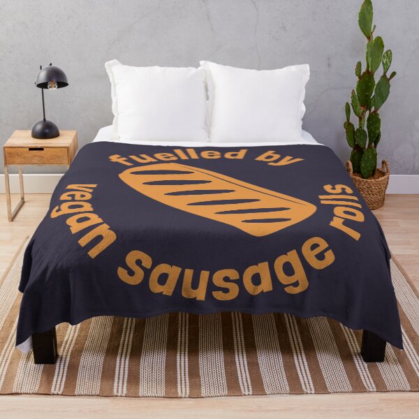 Item preview, Fuelled By Vegan Sausage Rolls British Food Orange designed and sold by cashewdays.