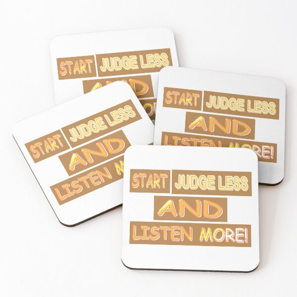 Item preview, Cute Expression Design "Listen More". Buy Now designed and sold by Health And Fitness Posts e-Store.