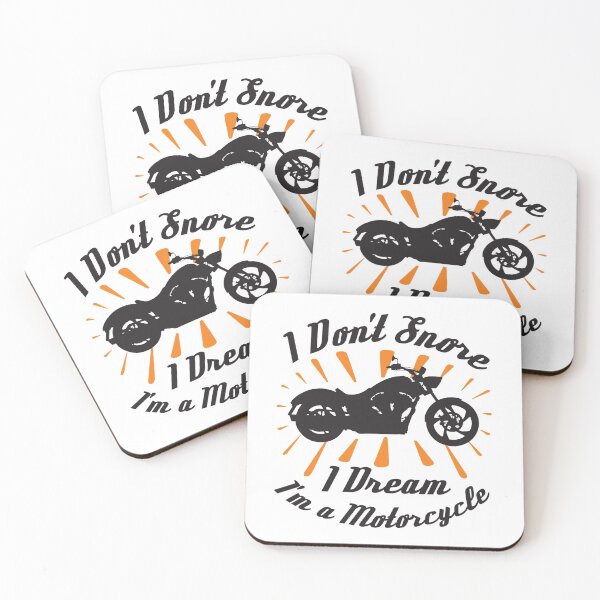 Item preview, I Don't Snore I Dream I'm a Motorcycle Ver1a designed and sold by CFox-Designs.