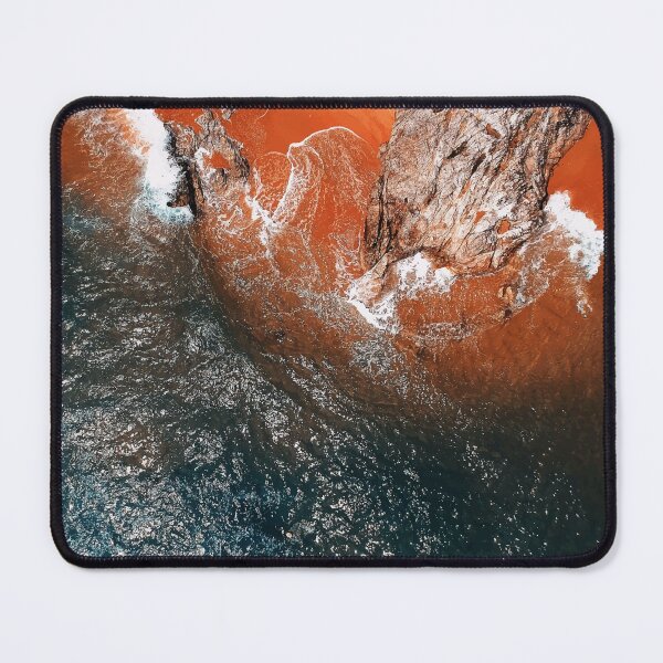 Item preview, Rich Earthy Abstract - Tangerine Beach designed and sold by jeyel7.