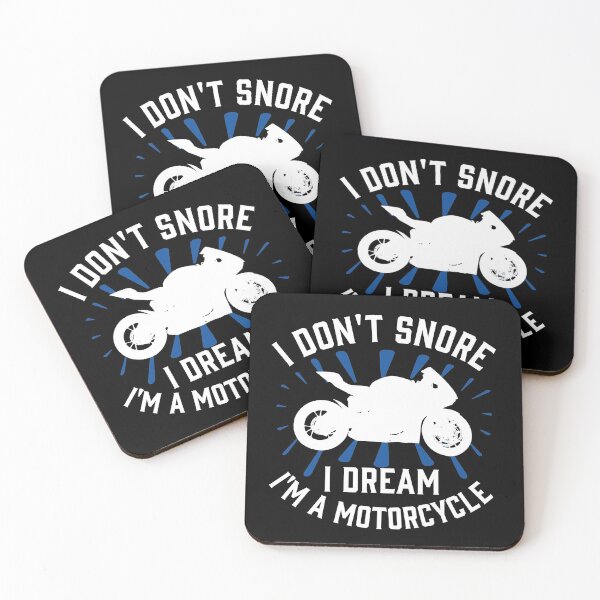 Item preview, I Don't Snore I Dream I'm a Motorcycle Ver2b designed and sold by CFox-Designs.