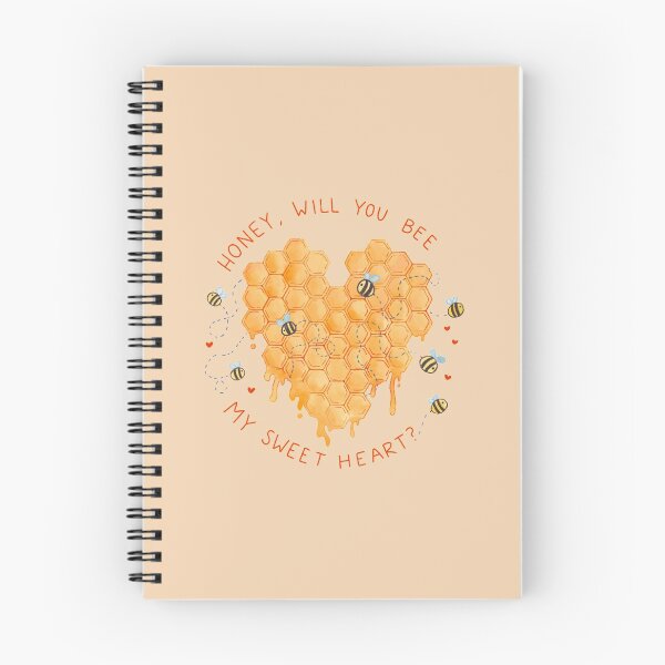 Item preview, Sweet Heart Bee Pun Valentine designed and sold by Brittany Hefren.