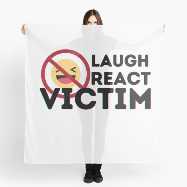 Item preview, Laugh React Victim designed and sold by BlueberryHill.