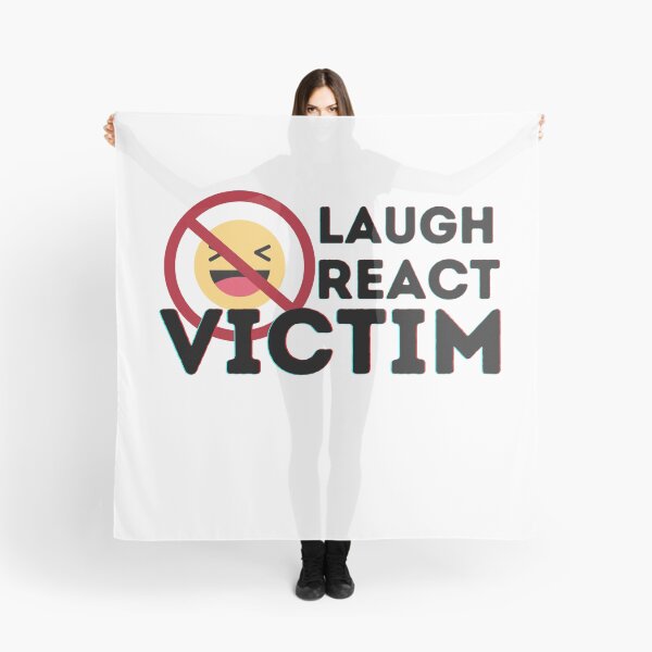 Item preview, Laugh React Victim designed and sold by BlueberryHill.