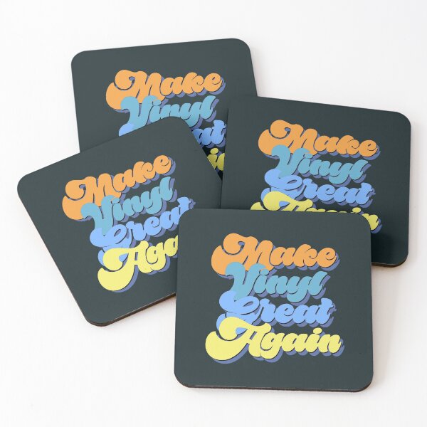 Item preview, Make Vinyl Great Again - Retro Blue designed and sold by Chubuter.