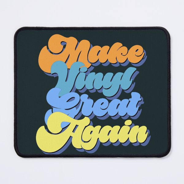 Item preview, Make Vinyl Great Again - Retro Blue designed and sold by Chubuter.
