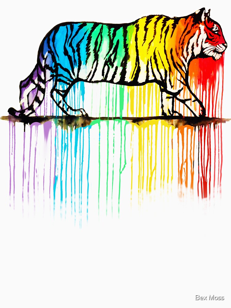 Rainbow Tiger by GirLilly