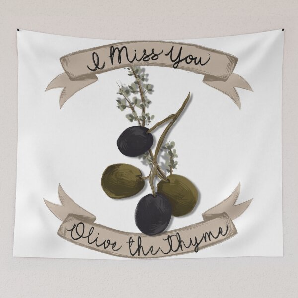 Item preview, I Miss You Olive the Thyme designed and sold by Schoute13.