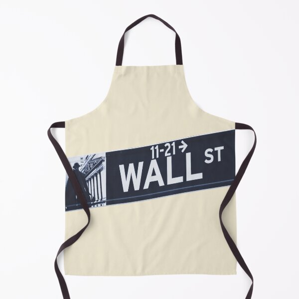 Item preview, Wall Street Sign designed and sold by TeeRock.