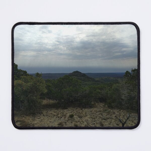 Item preview, Shrubland and a hill in the Texas Hill Country designed and sold by FrogSwag.
