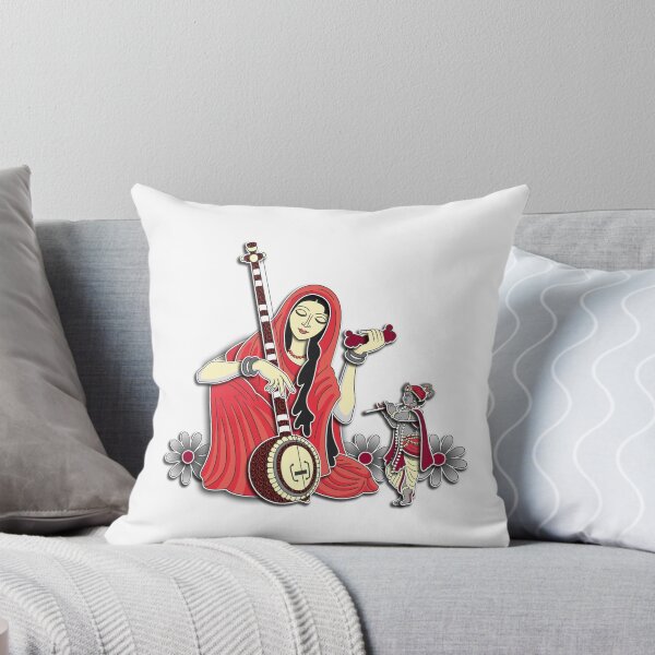 Item preview, Mirabai y Sri Krishna designed and sold by GundicaArt.