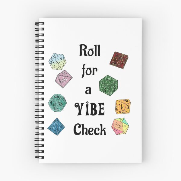 Item preview, Roll for a Vibe Check designed and sold by moose95.