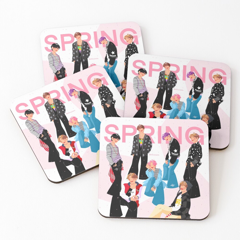 Item preview, Coasters (Set of 4) designed and sold by MinaIsLate.