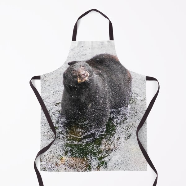 Item preview, Wet Black Bear Shaking off water designed and sold by SafariByMarisa.