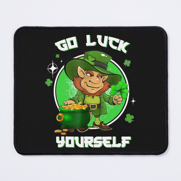 Item preview, Funny Go Luck Yourself St Patrick Day Leprechaun Gold Pot designed and sold by Peggy4822.