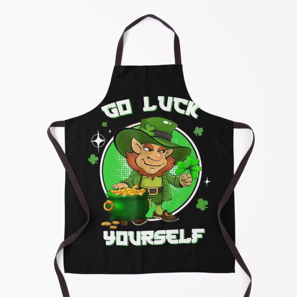 Artikelvorschau, Lustiger Go Luck Yourself St Patrick Day Leprechaun Gold Pot entworfen und verkauft von Peggy4822.