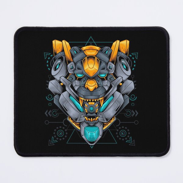 Item preview, Artistic Panther Mecha Head Cyberpunk Geometry designed and sold by Froyd Wess.