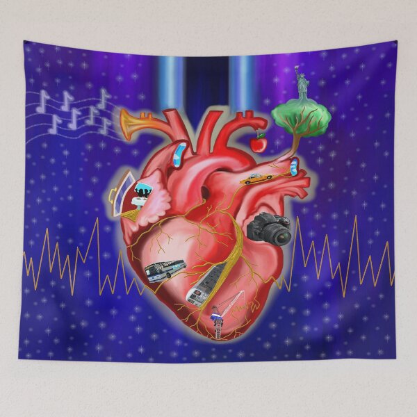 Item preview, Brilliant Resilient Heart of New York City designed and sold by Deborah Camp.