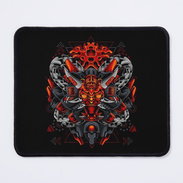 Item preview, Artistic Oni Mask Mecha Cyberpunk Geometry designed and sold by Froyd Wess.