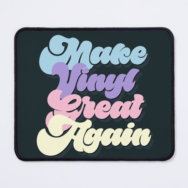 Item preview, Make Vinyl Great Again - Retro Soft Colors designed and sold by Chubuter.