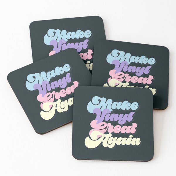 Item preview, Make Vinyl Great Again - Retro Soft Colors designed and sold by Chubuter.