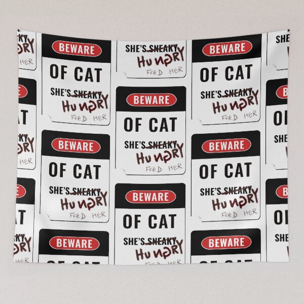 Item preview, Beware of Cat - She’s Sneaky designed and sold by O1RSH.