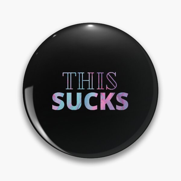 Item preview, This Sucks a funny artistic design designed and sold by Creative Life.